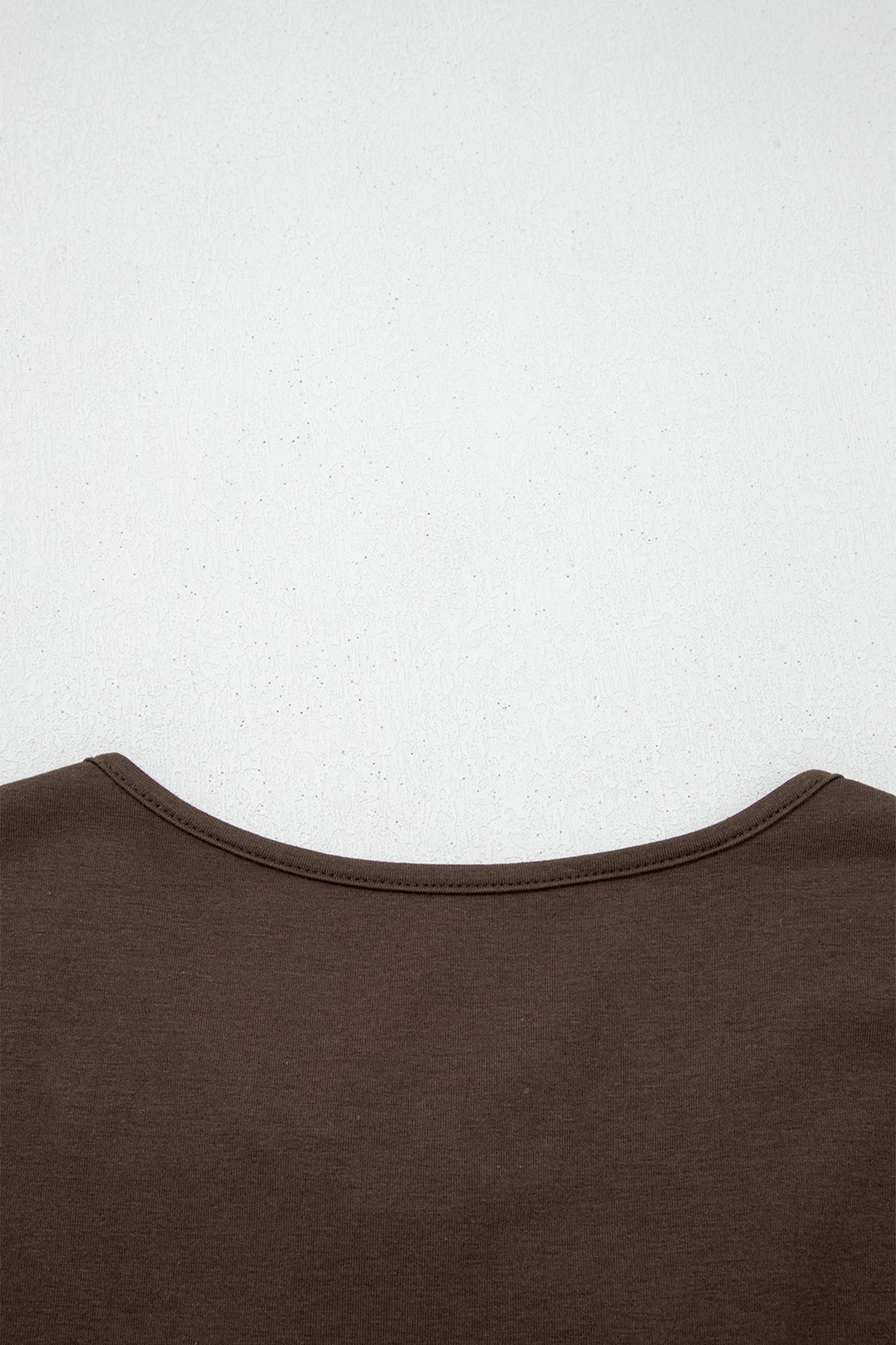 Coffee Plus Size Solid Color Bow Tie Peplum Tank Top 🇺🇸