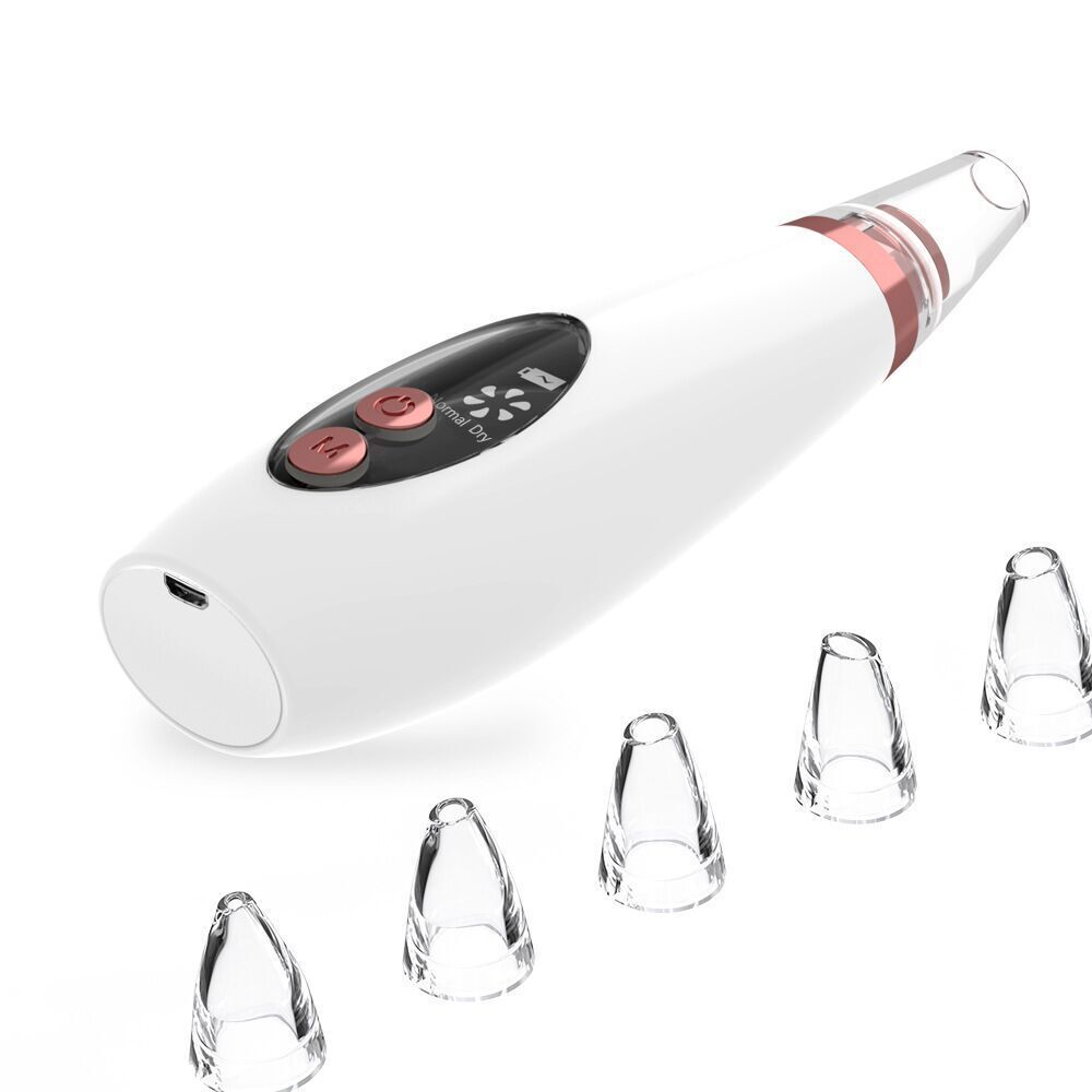 Blackhead Pore Vacuum Cleaner Nose Cleanser Blackheads Remover Blackhead Acne Removal Button Face Suction Beauty Skin Care Tool 🇨🇳