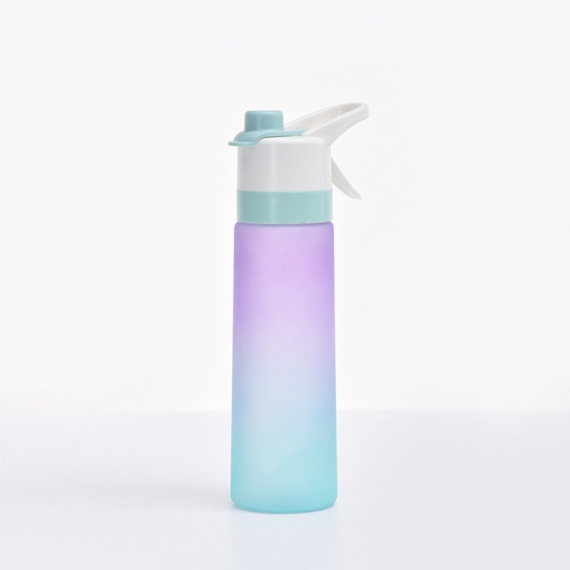 700ml frosted spray water cup outdoor sports kettle cooling water replenishment convenient advertising cup 🇨🇳