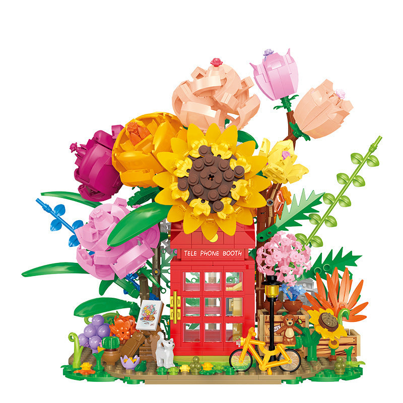 House Building Girl Educational Assembled Toys 🇨🇳
