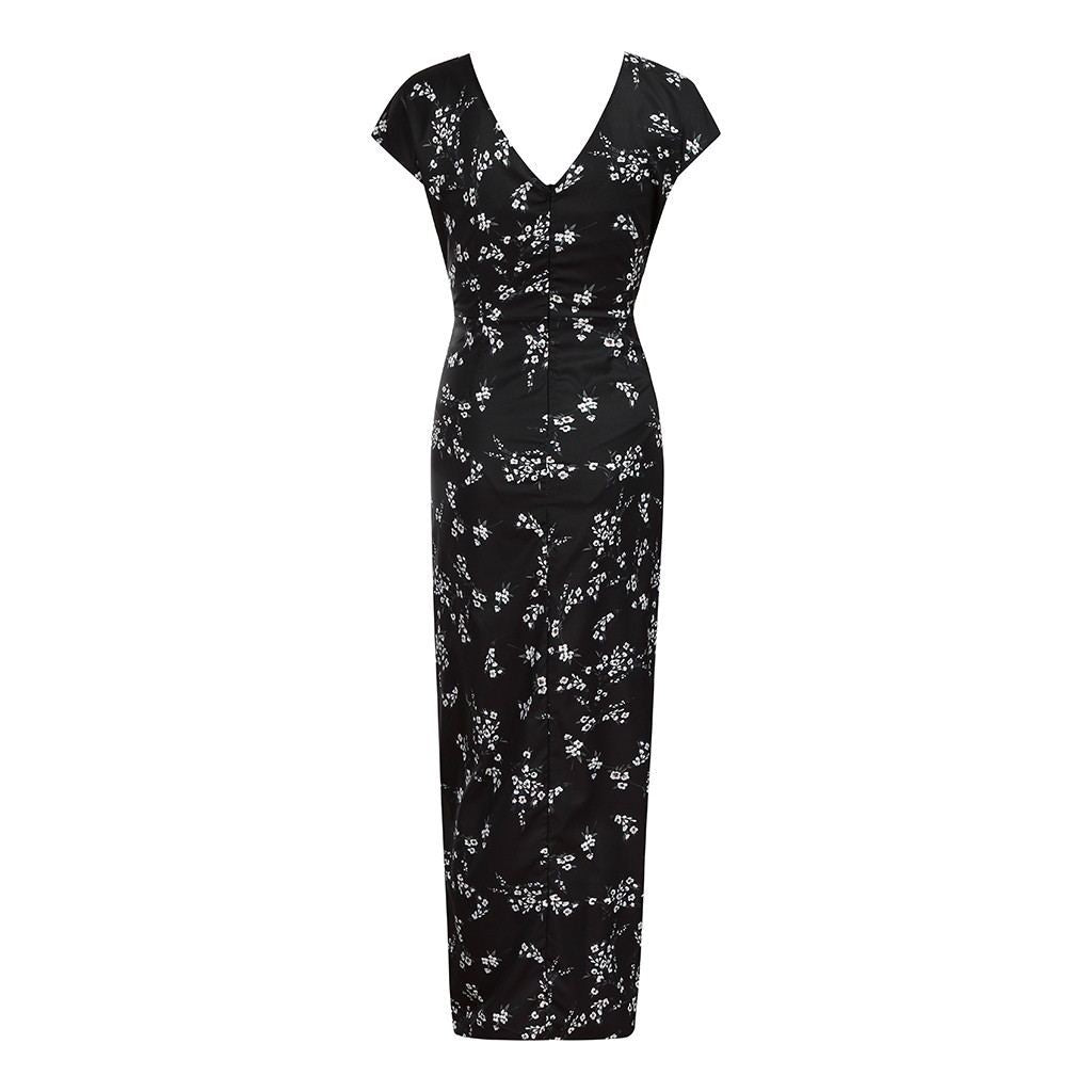 Printed Slim Thin Floral Chiffon Dress 🇨🇳