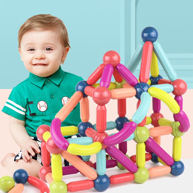 Baby Toys Magnetic Stick Building Blocks Game Magnets Children Set Kids Magnets For Children Magnetic Toy Bricks 🇨🇳
