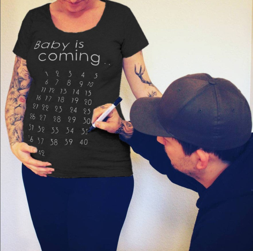 Fun Hand Print Maternity 🇨🇳