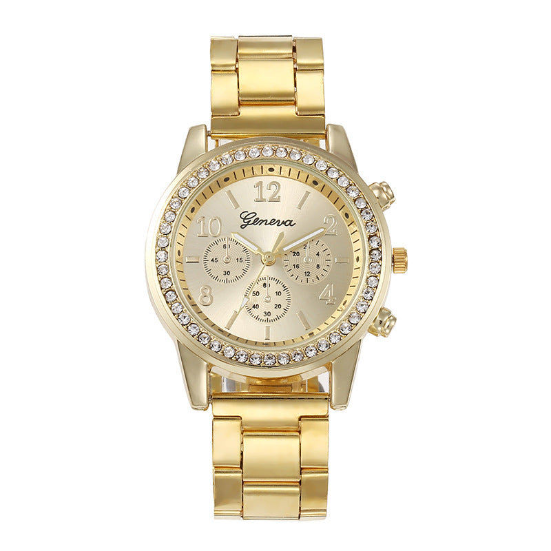 Fashion Steel Belt Men's And Ladies' Watches Couple Quartz Watch 🇨🇳