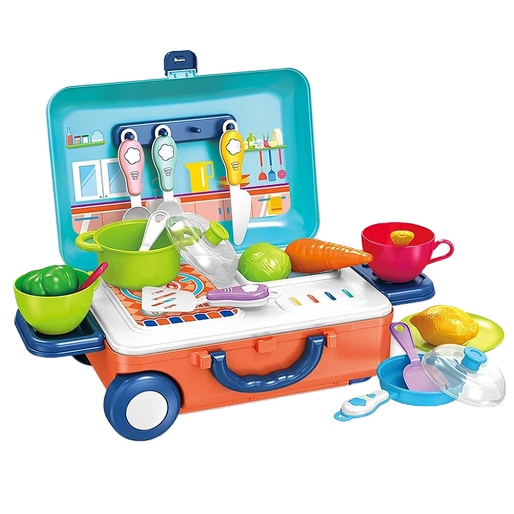 1 Set Of Fun Children's Role Playing Tableware Educational Toys Kitchen Tool 🇨🇳
