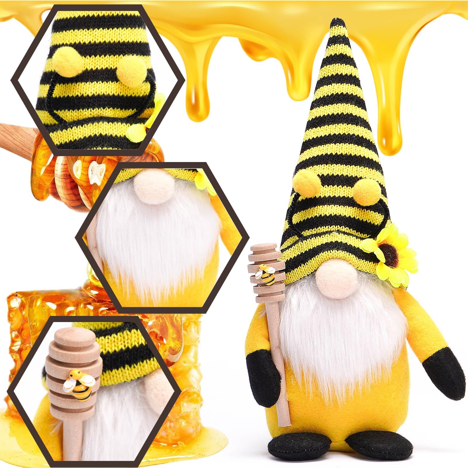 Bee Festival Faceless Doll Cute 🇨🇳