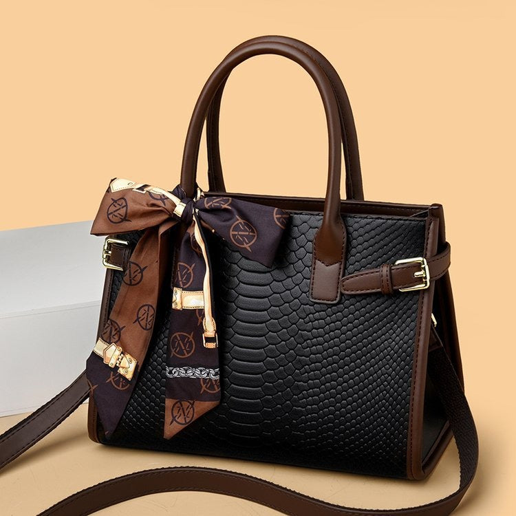 women's bag genuine leather embossed snakeskin pattern 🇨🇳
