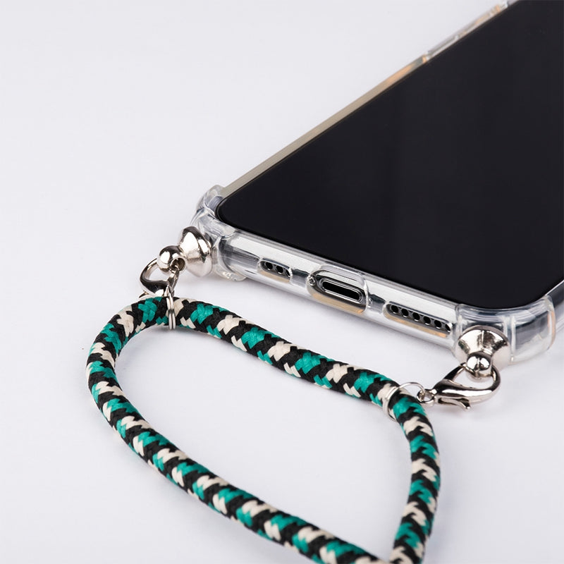 Phone Case For iPhone 11Pro 11 Pro Max Airbag Cover Silicone TPU Clear Case Coque With Lanyard Strap for iPhone 11 🇨🇳