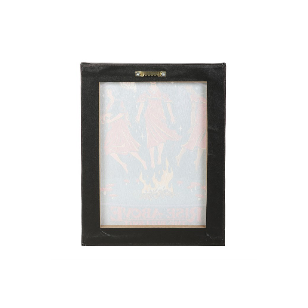 19x25cm Rise Above the Bullshit Canvas Plaque by Steven Rhodes 🇬🇧