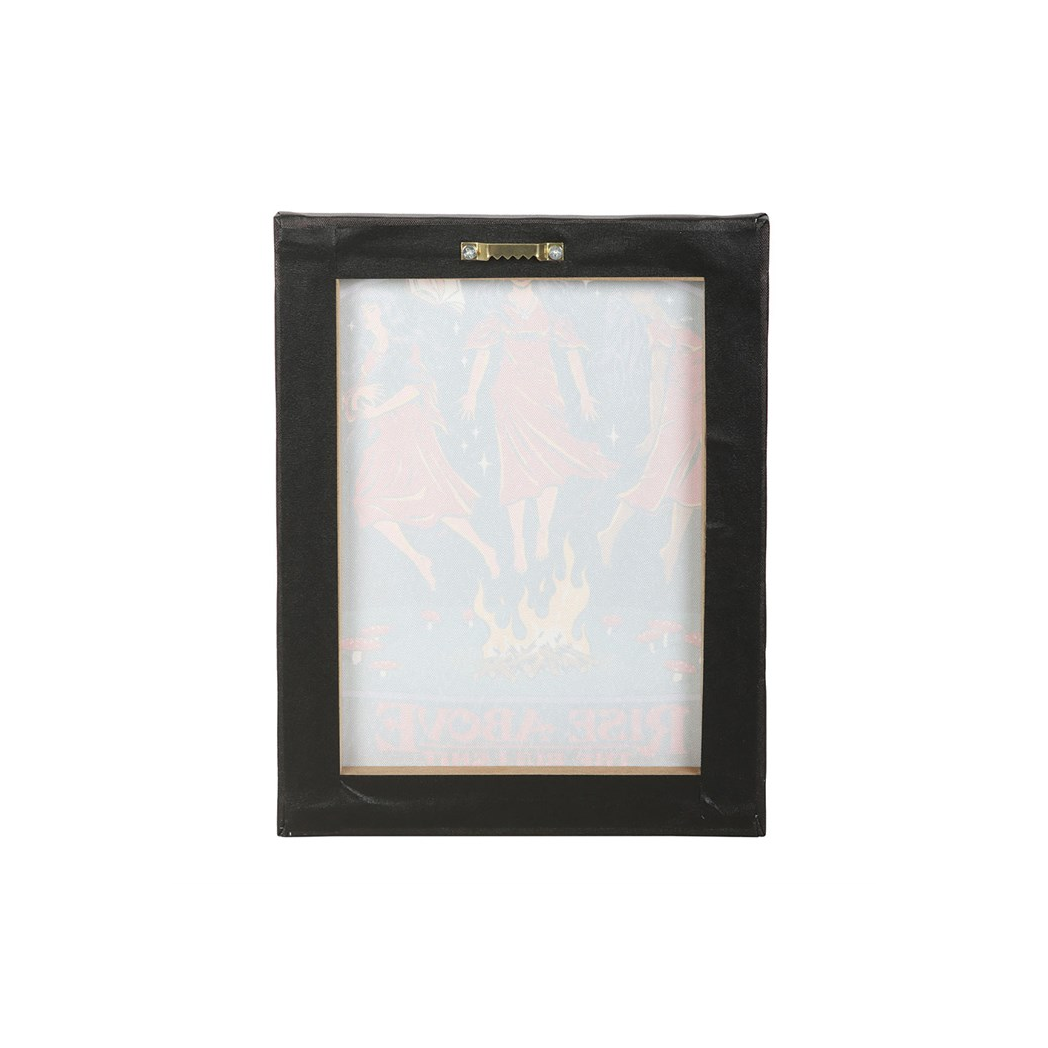 19x25cm Rise Above the Bullshit Canvas Plaque by Steven Rhodes 🇬🇧