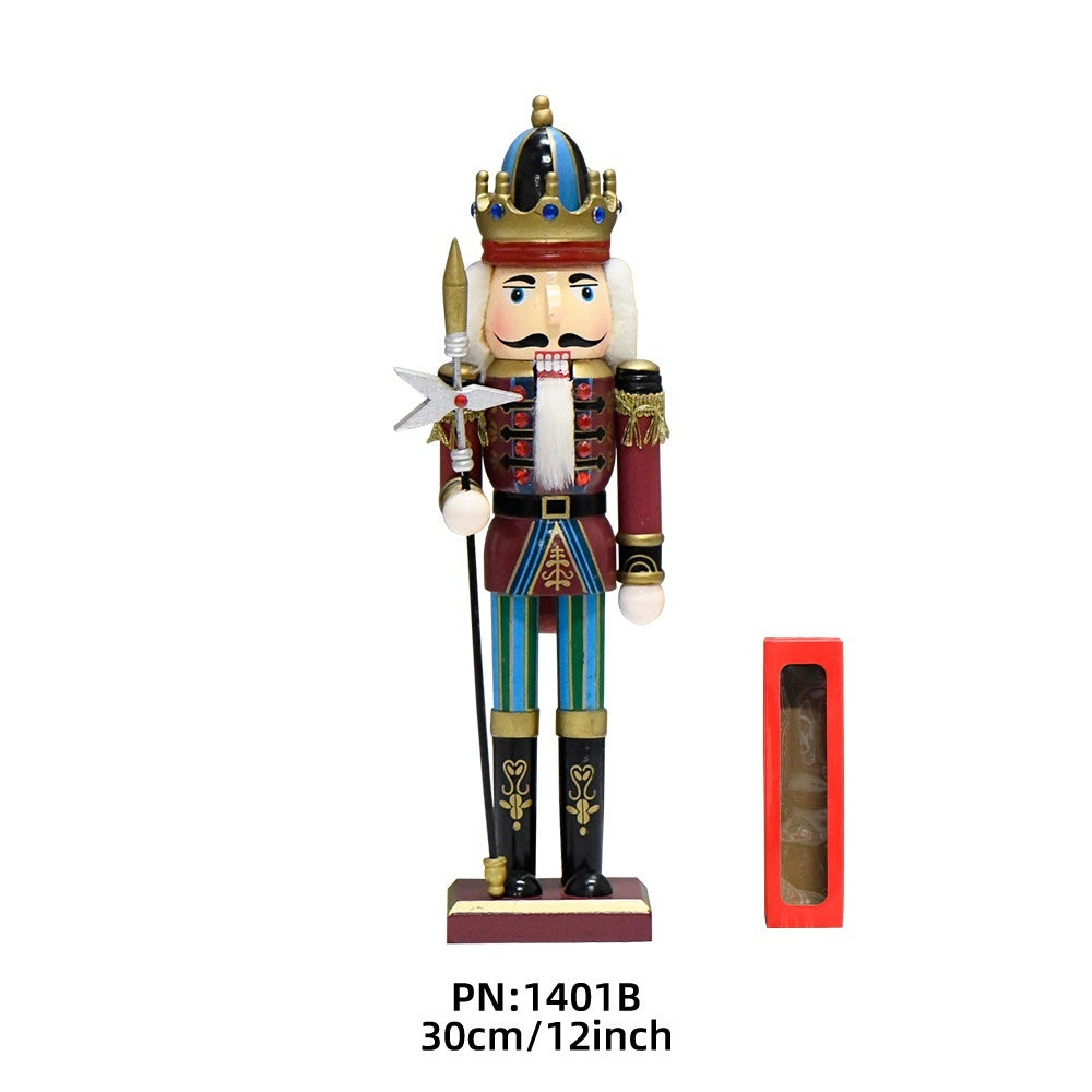 Nutcracker Puppet Soldier Christmas Decoration Home Decor 🇨🇳