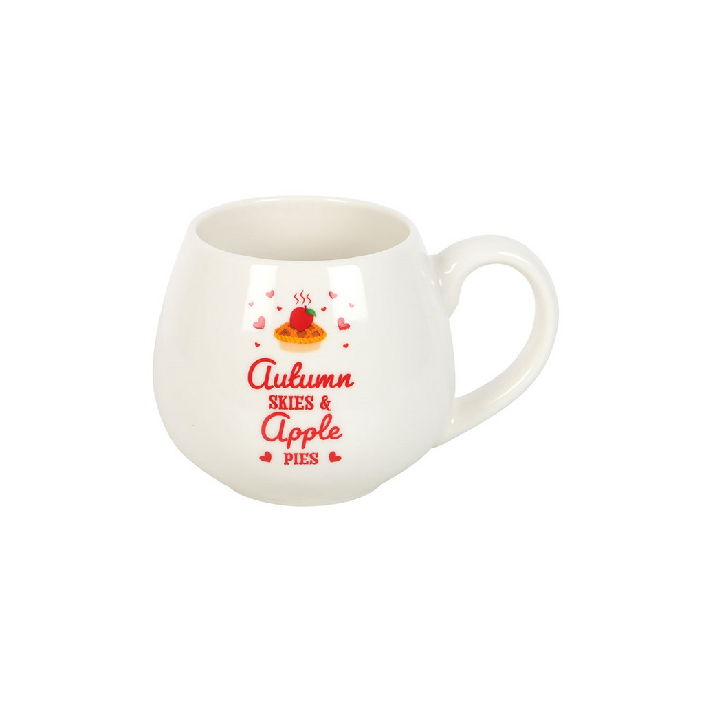 Autumn Skies & Apple Pies Rounded Mug 🇬🇧
