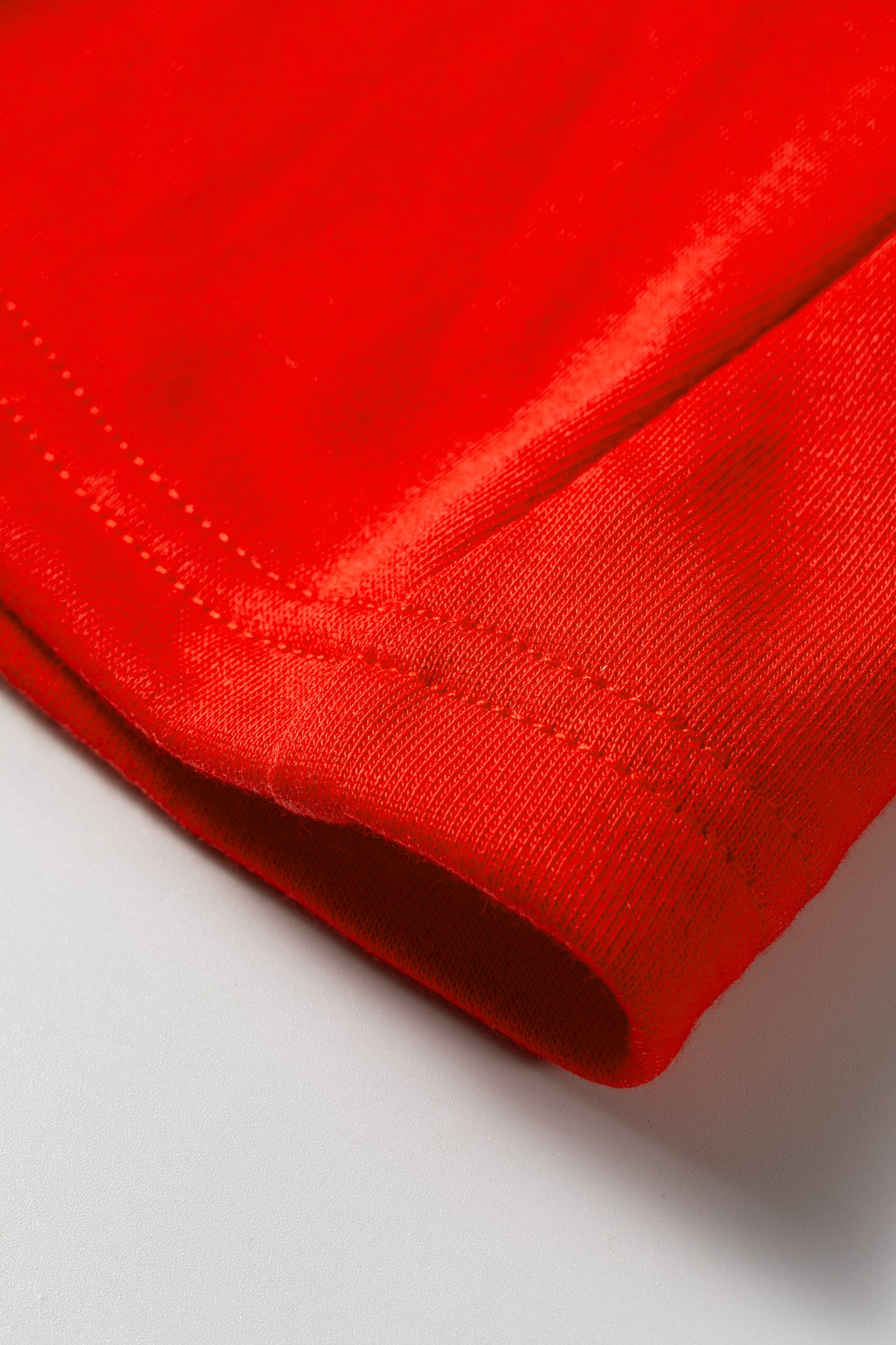 Tomato Red Half Zip Polo Tee Elastic Waist Romper 🇺🇸