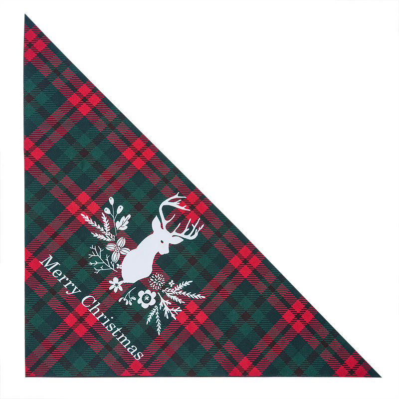 Pet Bandana for Dogs and Cats - Triangle Scarf Bib 🇨🇳