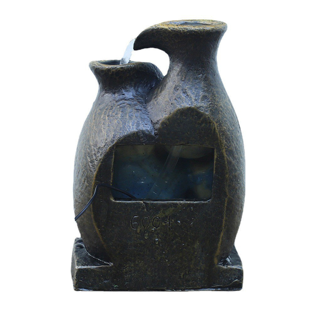 Creative Tabletop European Style Water Fountain Decoration 🇨🇳
