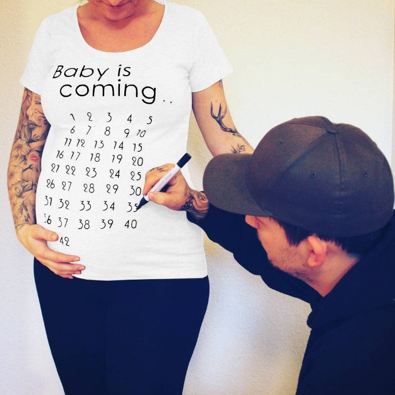 Fun Hand Print Maternity 🇨🇳