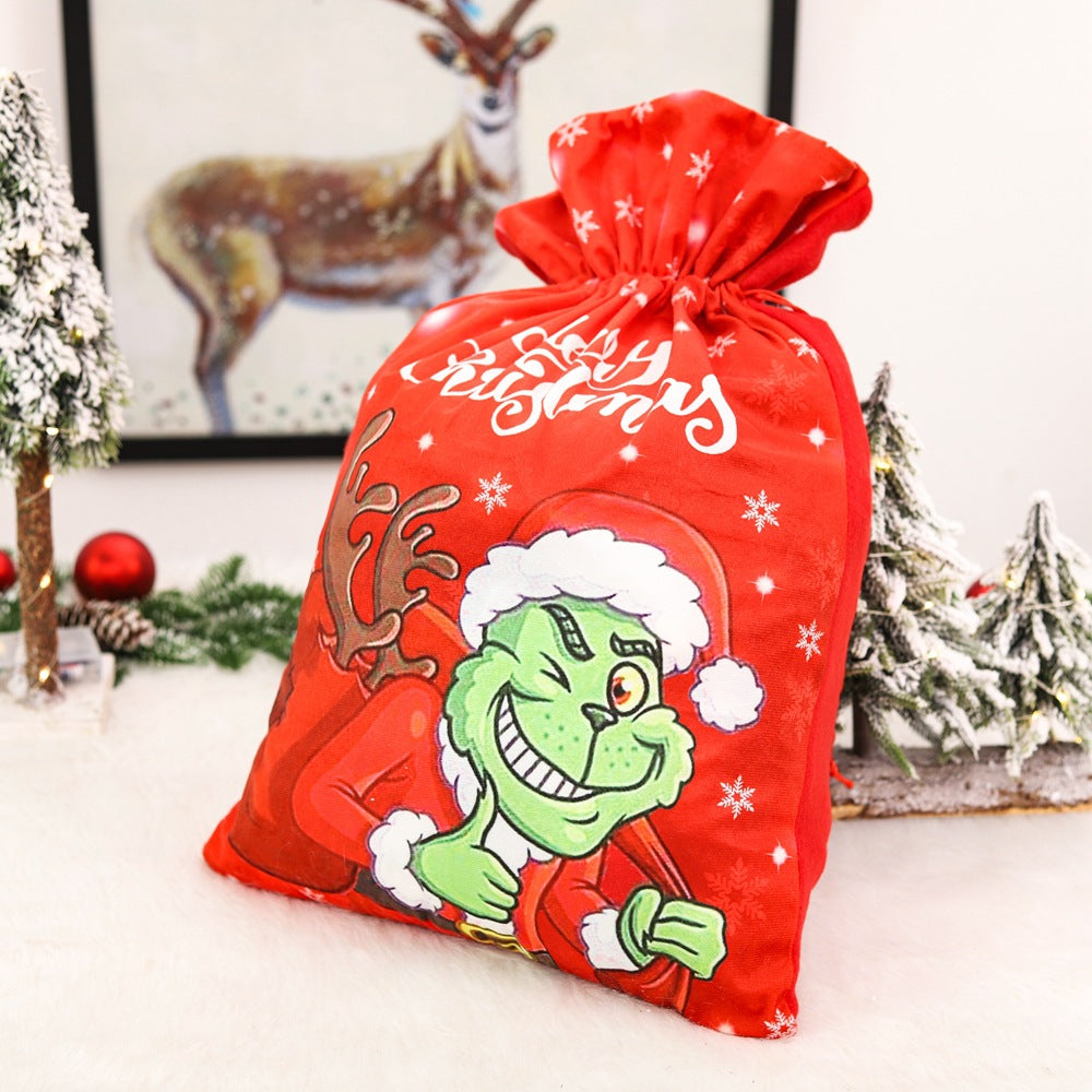 Christmas Grinch Gift Bag 🇨🇳