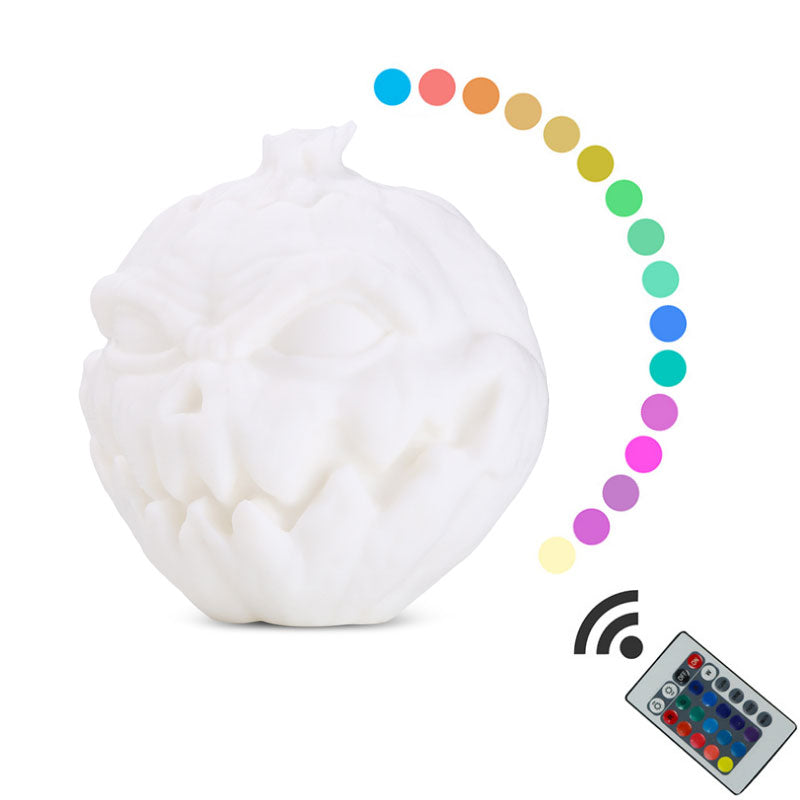 3D Printing Devil Pumpkin Face Light Pat Night Lamp For Halloween 🇨🇳
