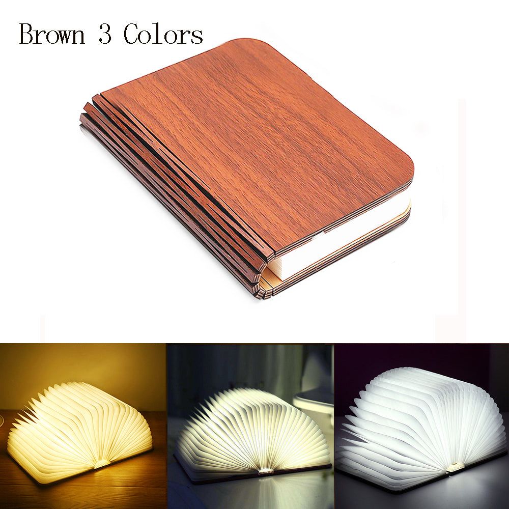 Wooden Book Light Creative Led Desk Lamp 🇨🇳