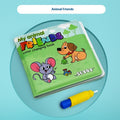 Magic Water Painting Color Changing Bath Book Baby Doodle Enlightenment Cognition Bath Toys Tear-proof Waterproof Book 🇨🇳