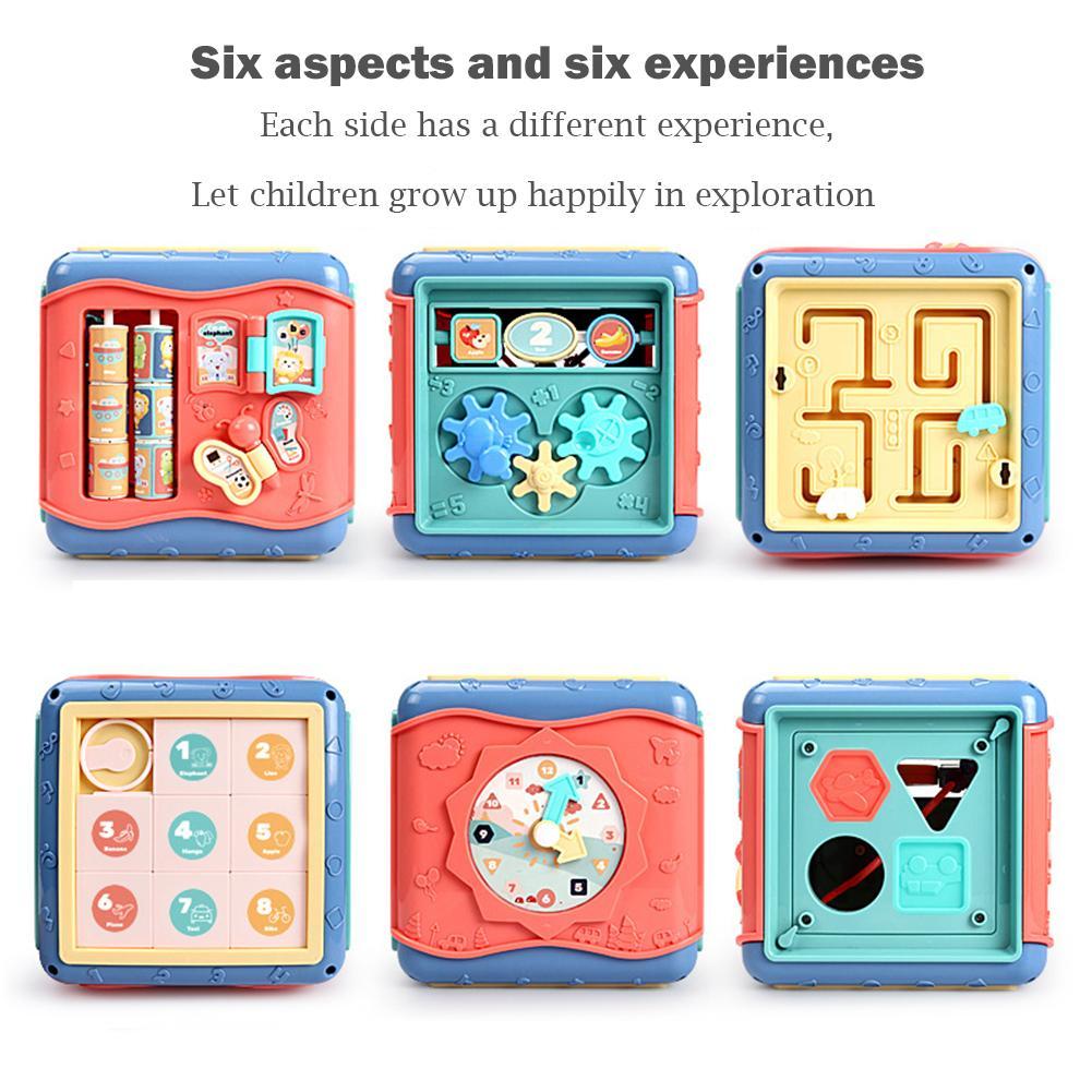 Baby hexahedron educational toys 🇨🇳