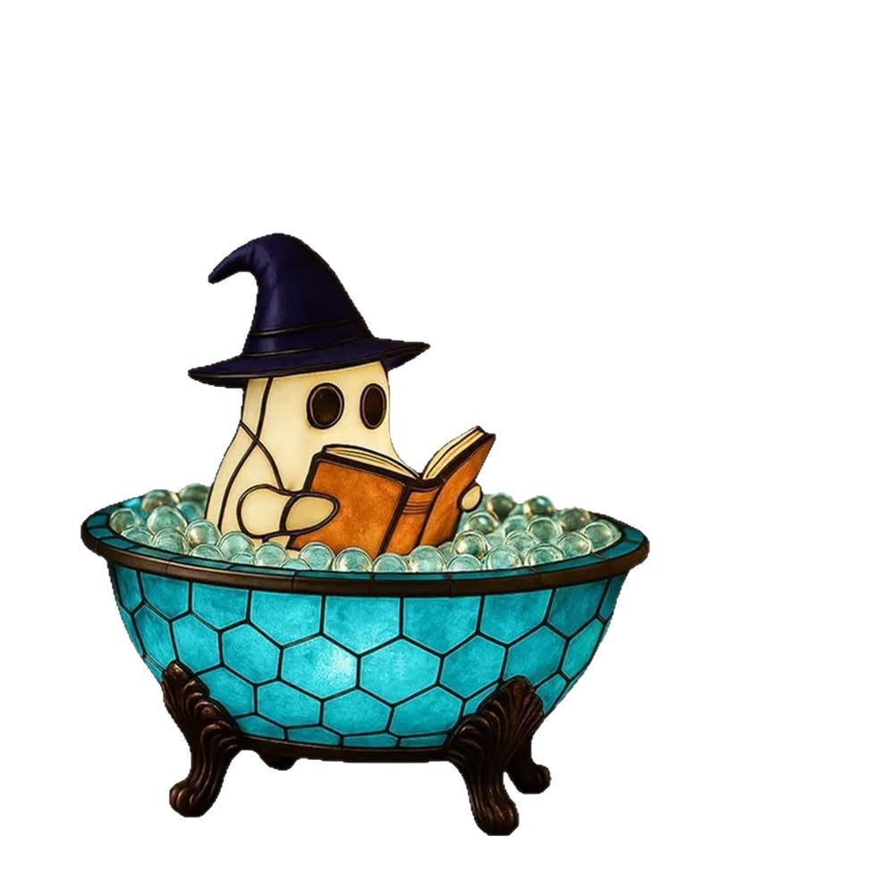 Ghost Bubble Bath Lamp Halloween Decoration 🇨🇳
