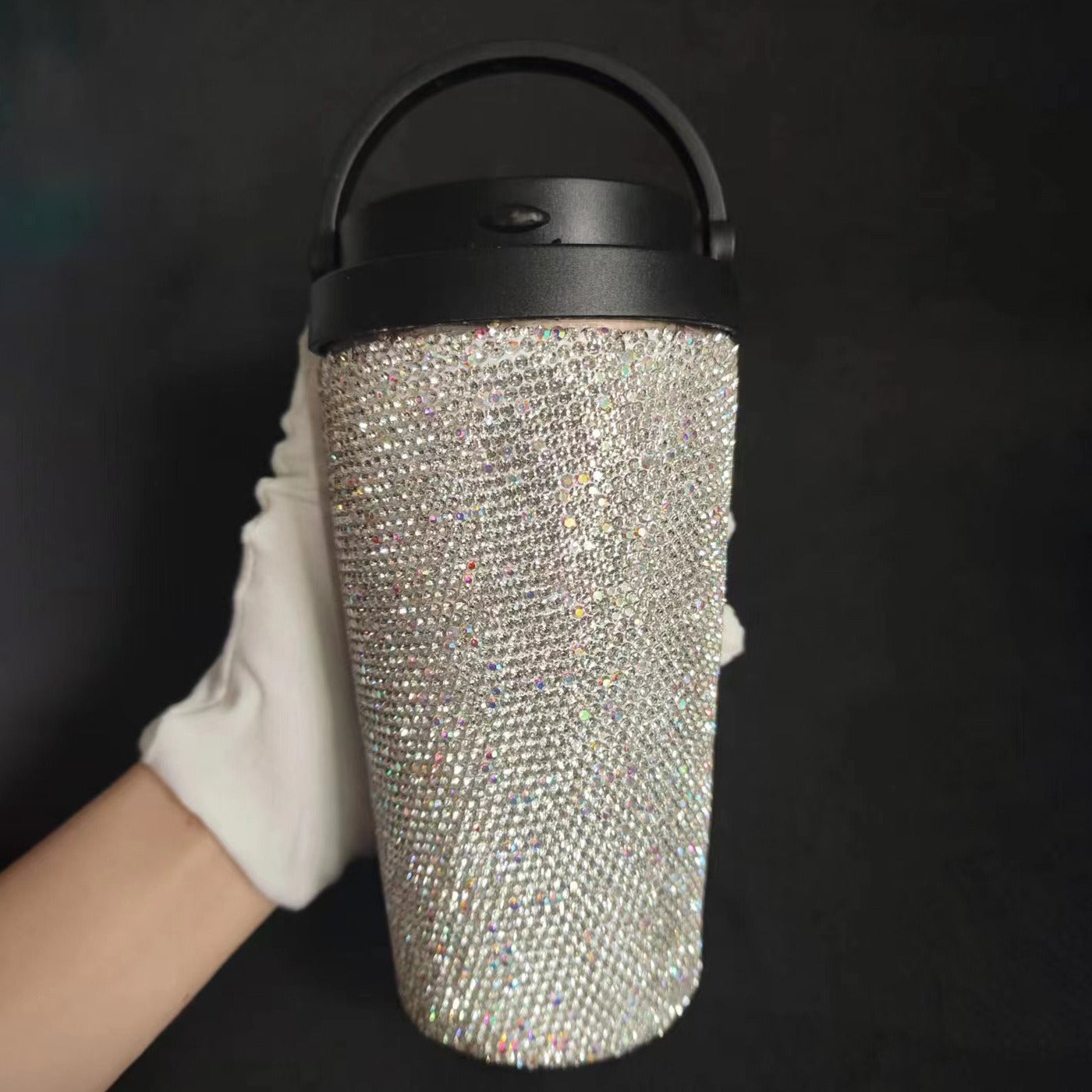 Diamond vacuum stainless steel coffee cup 🇨🇳