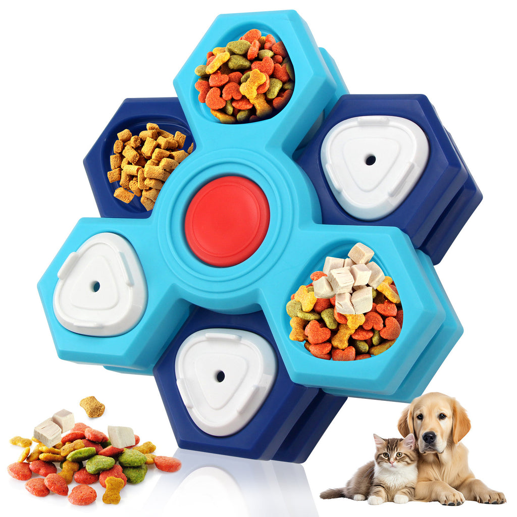 4 Layers Slow Feeder Puzzle Dog Bowls Assemble Slow Eating Bowl For Dogs Non-slip Interactive Dog Puzzle Game Slow Bowl Pet Products 🇨🇳