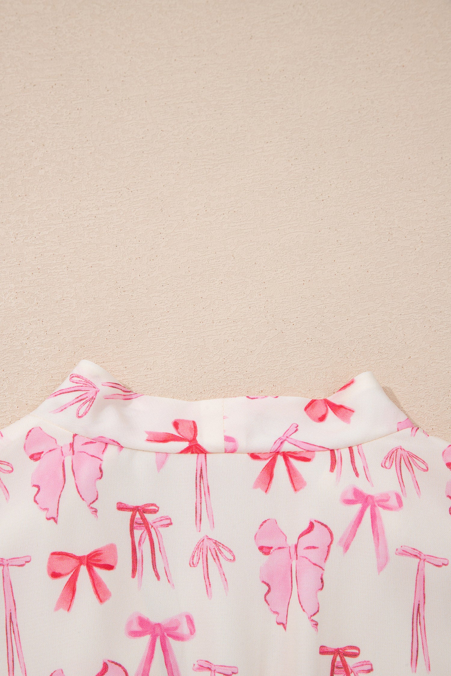 Pink Full Zip Cinched Waist Sleeveless Bow Mini Dress 🇺🇸
