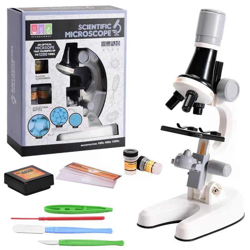 Children's Microscope Scientific Biological Specimen Educational Toys 🇨🇳