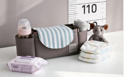 Multifunction Baby Stroller Bag Organizer Maternity Nappy Bag Stroller Accessories Cup wheelchair bag 🇨🇳