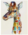 Digital Oil Painting Hand-painted Giraffe Series Home Decoration 🇨🇳