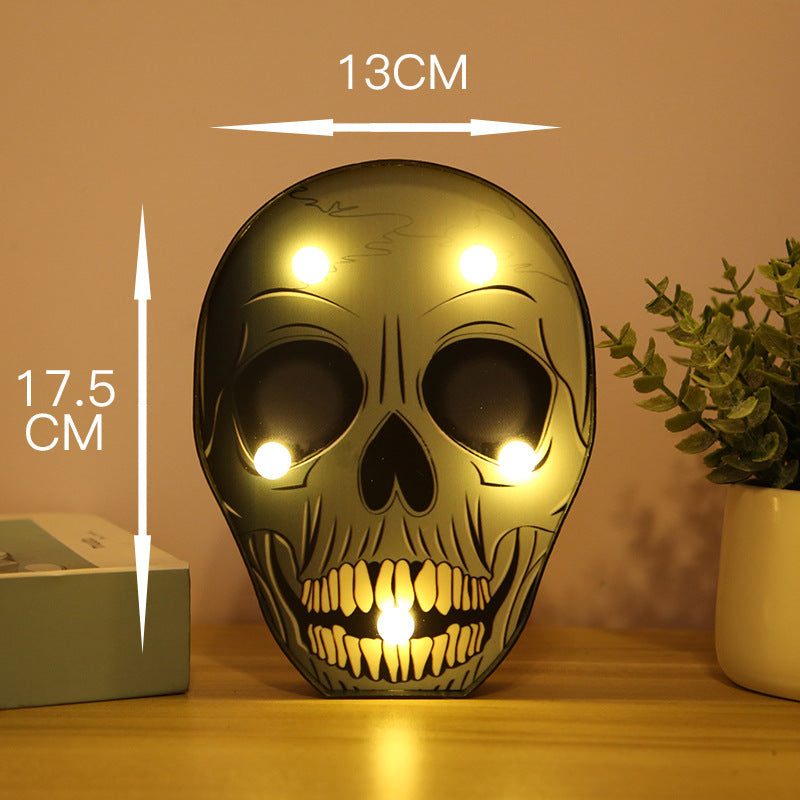 Halloween Lights Decoration LED Light Pumpkin Spider Bat Skull Outdoor Decorative Modeling Room Lights Decor Helloween Party 🇨🇳