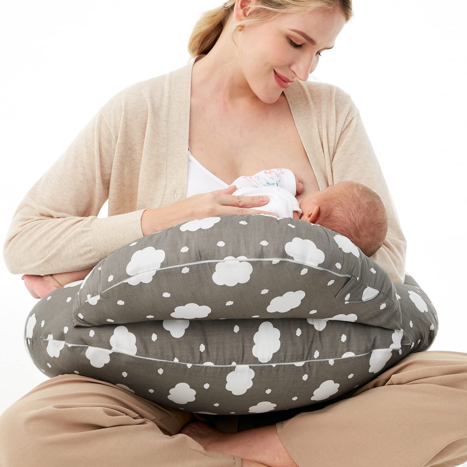 Nursing pillow baby pillow feeding pillow multifunctional detachable pregnant woman pillow breastfeeding 🇨🇳