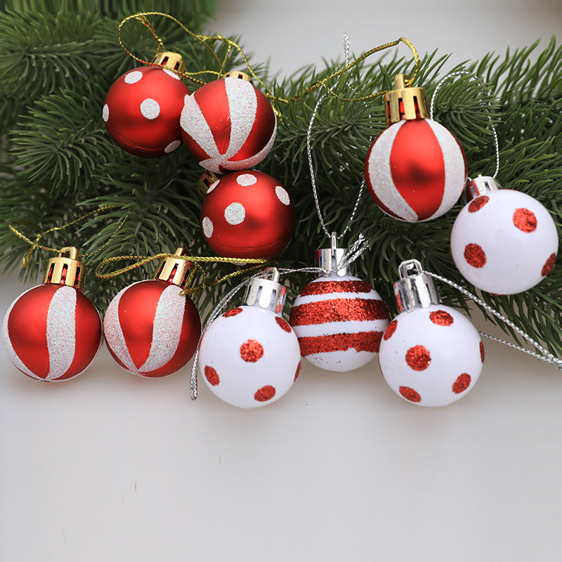 Christmas tree bauble decorations mini 🇨🇳