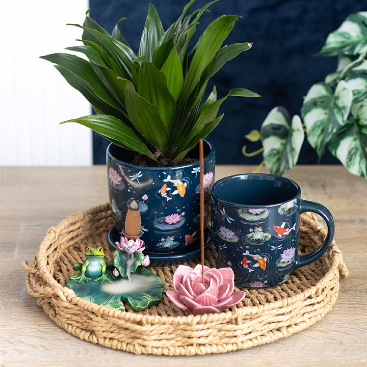 Lily Pad Backflow Incense Burner 🇬🇧
