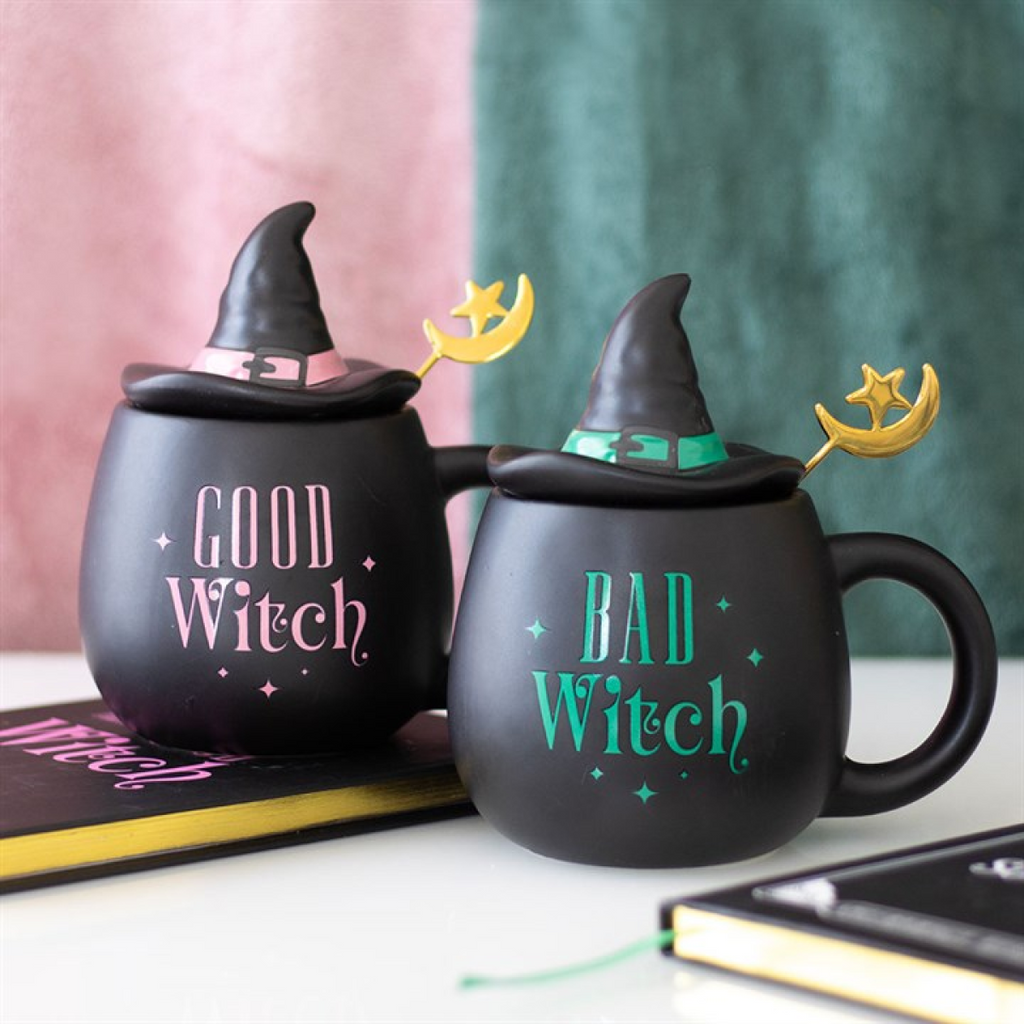 Good Witch Lidded Mug with Spoon 🇬🇧