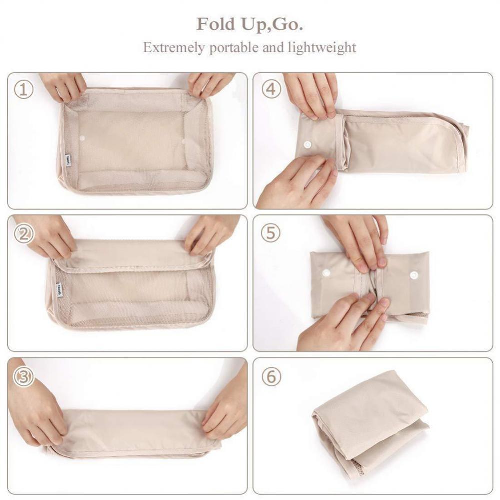 8-piece Set Luggage Divider Bag Travel Storage Clothes Underwear Shoes Organizer Packing Cube Bag 🇨🇳