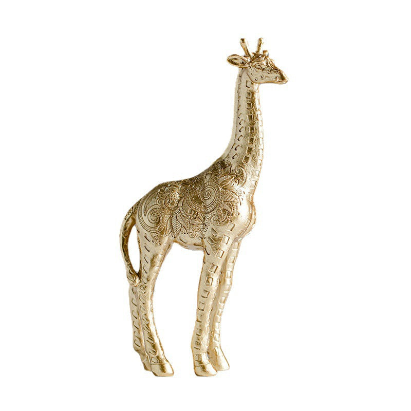 Giraffe Shape Resin Craft Ornament 🇨🇳