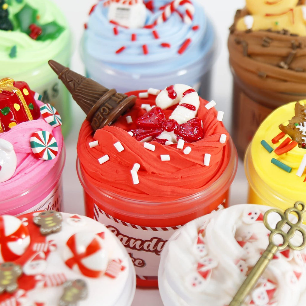 2025 Slime Christmas Countdown Calendar Pinch Music Toy 🇨🇳