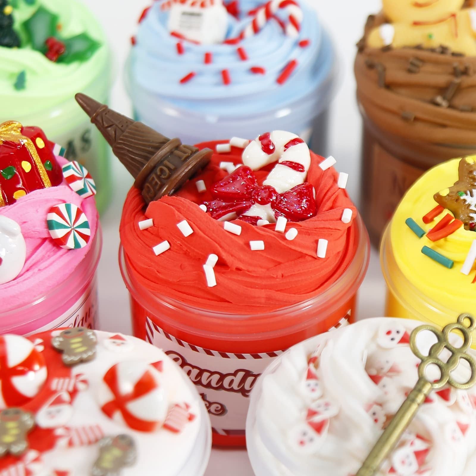 2025 Slime Christmas Countdown Calendar Pinch Music Toy 🇨🇳