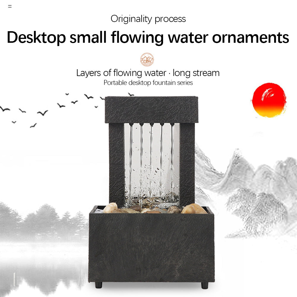 Small Fountain Water Ornaments To Make Money Feng Shui Wheel 🇨🇳