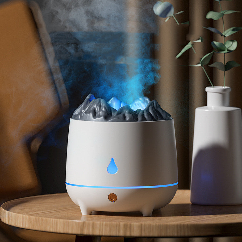 New Volcano Humidifier Flaming Mountain Aromatherapy Machine Volcano Diffuser Home Fog Volume Creativity 🇨🇳