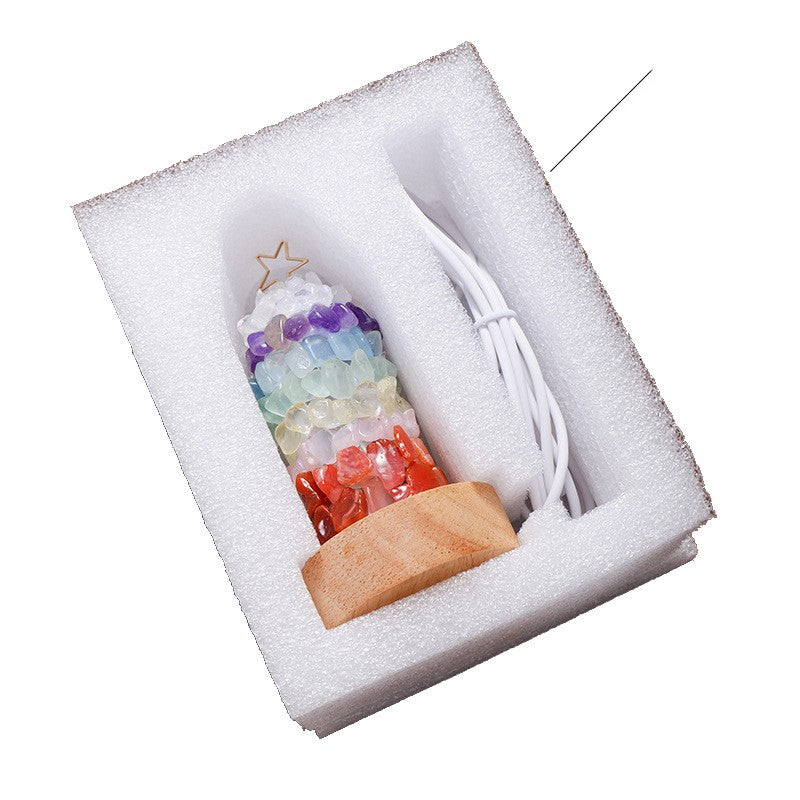 Natural Crystal Gravel Small Night Lamp 🇨🇳