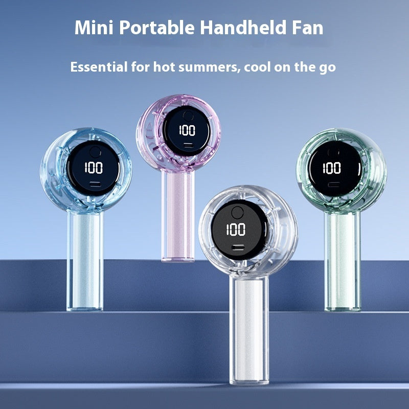 Handheld Fan Portable Portable Mini Charging Small Electric Fan 🇨🇳