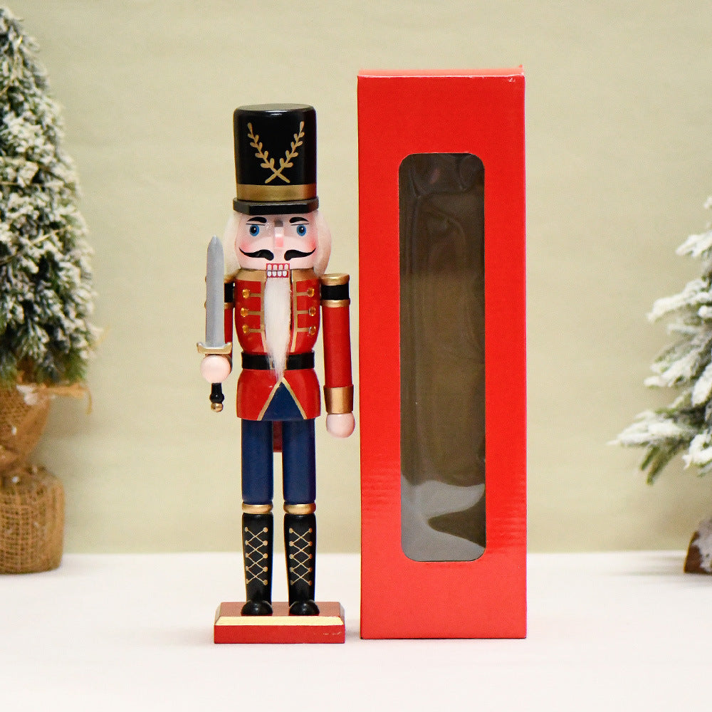 Nutcracker Puppet Soldier Christmas Decoration Home Decor 🇨🇳