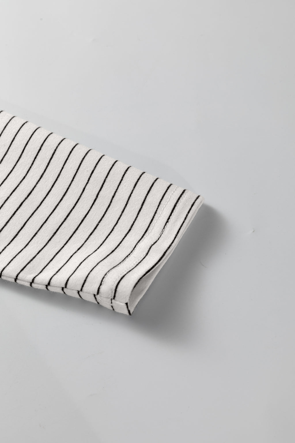 White Stripe Square Neck Long Sleeve Top 🇺🇸