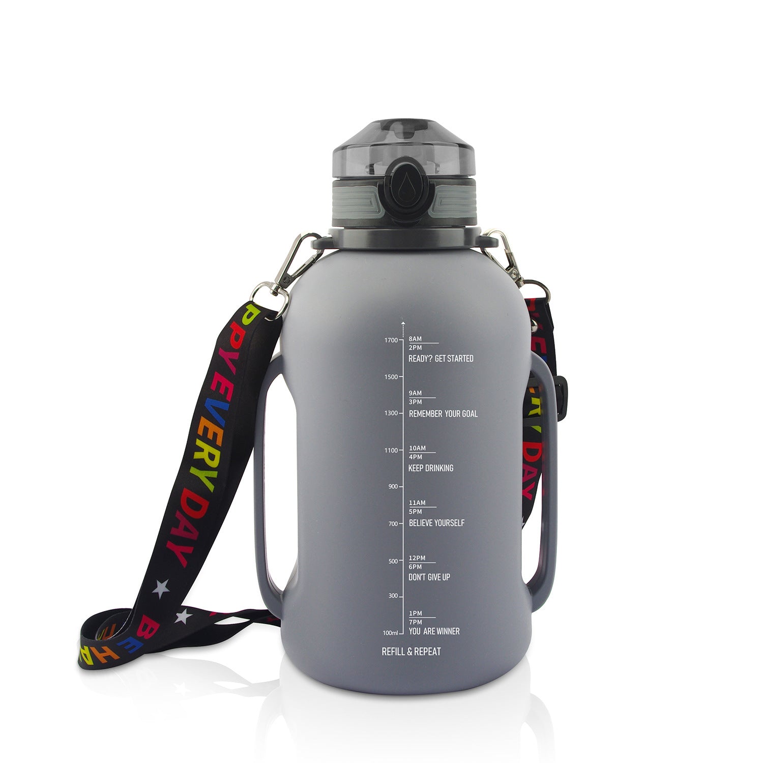 Large Capacity Water Cup Fitness Portable Roll Cup Food Grade Silicone Outdoor Sports Water Bottle 🇨🇳