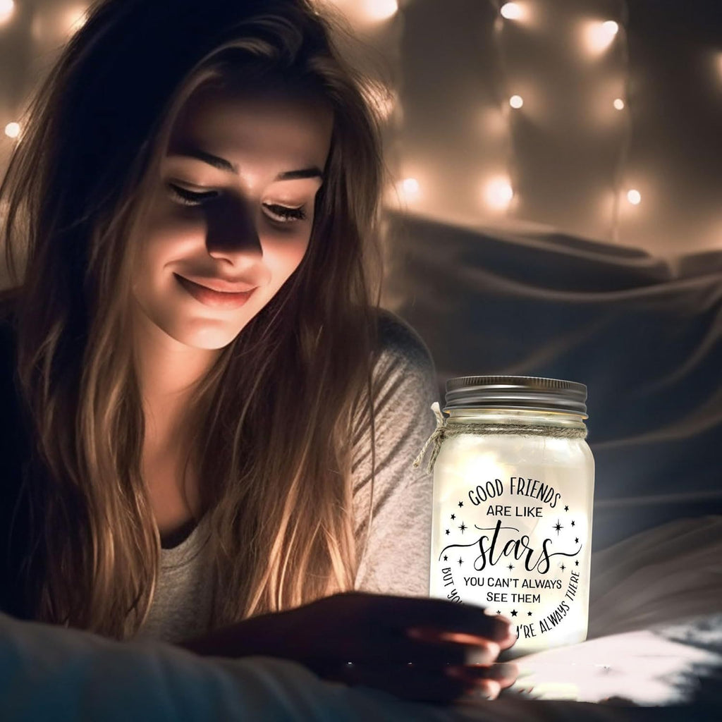 Mason Jar Lights Birthday Gifts For Friend 🇨🇳