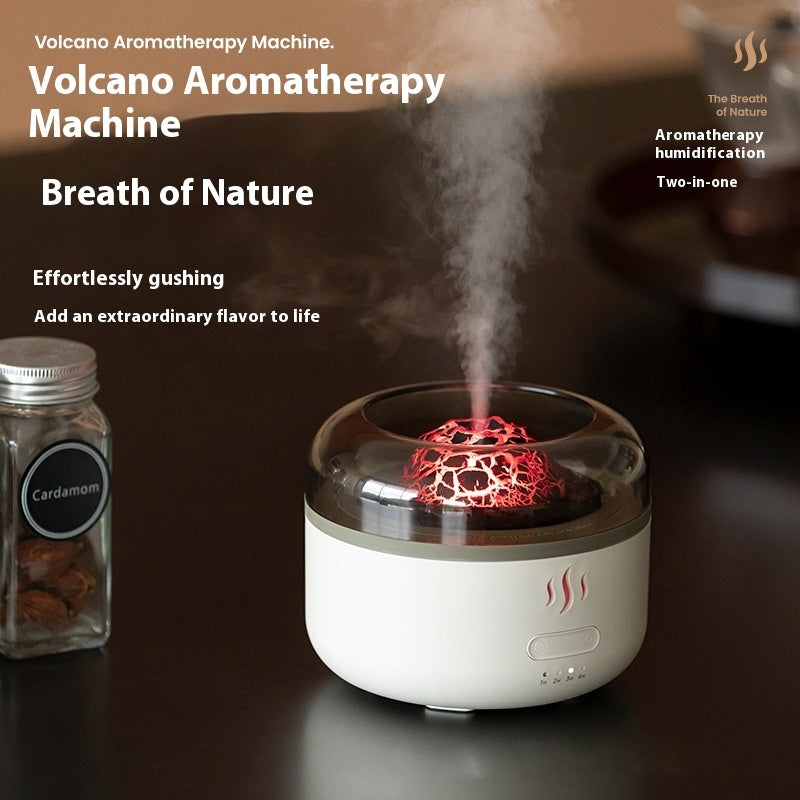 Simulation Flame Aroma Diffuser Colorful Flame Aromatherapy Diffuser 🇨🇳